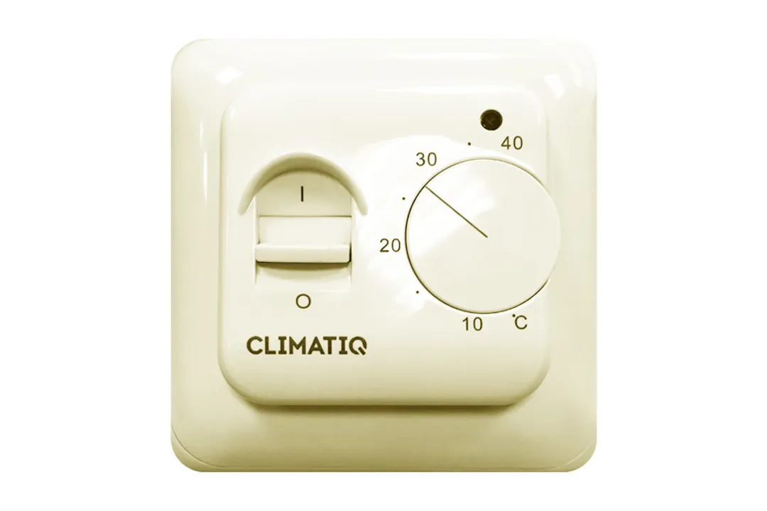 Терморегулятор механический CLIMATIQ BT (слоновая кость)