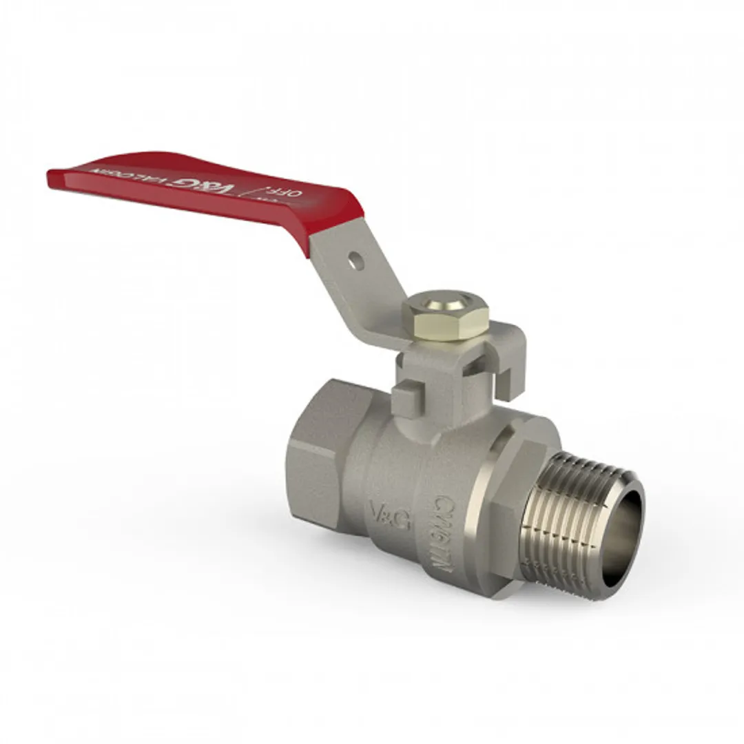 Кран шаровый полнопроходной ВР/НР Valogin 1" рычаг 12 шт