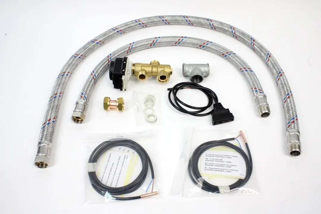 Комплект с трехходовым клапаном для присоединения бойлера к котлу (расширенный) BAXI