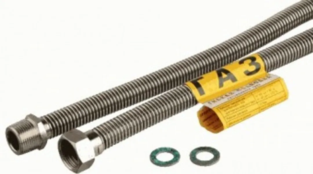 Подводка для газа сильфон 1/2" г/ш 1,2 м
