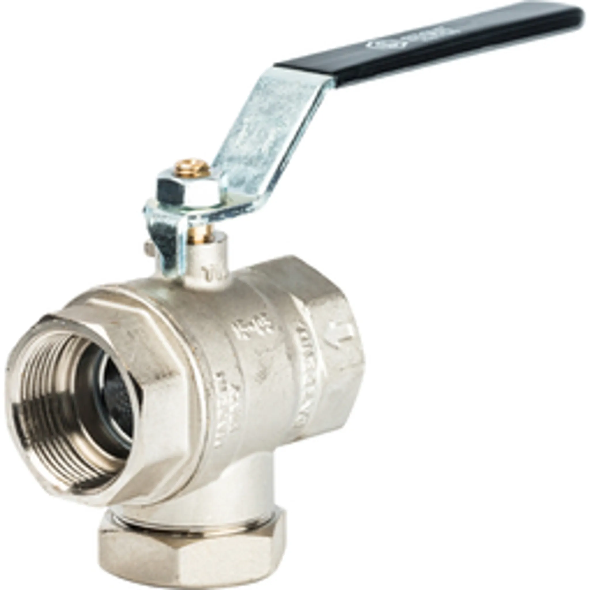STOUT Кран шаровой с фильтром ВР/ВР 1,1/4" (ручка-рычаг)