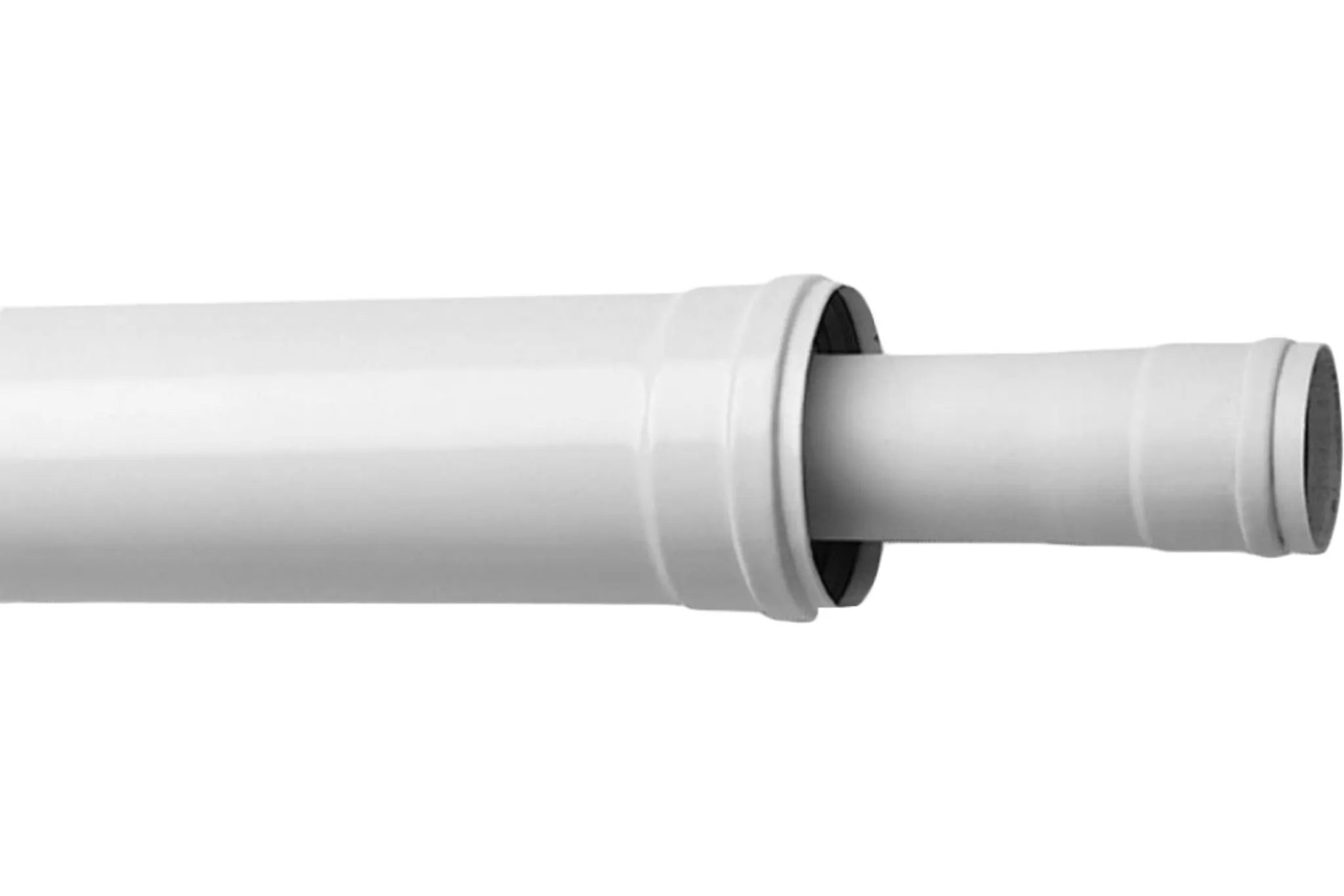 Baxi Коаксиальное удлинение полипропиленовое, диам. 80/125 мм, длина 1000 мм, HT