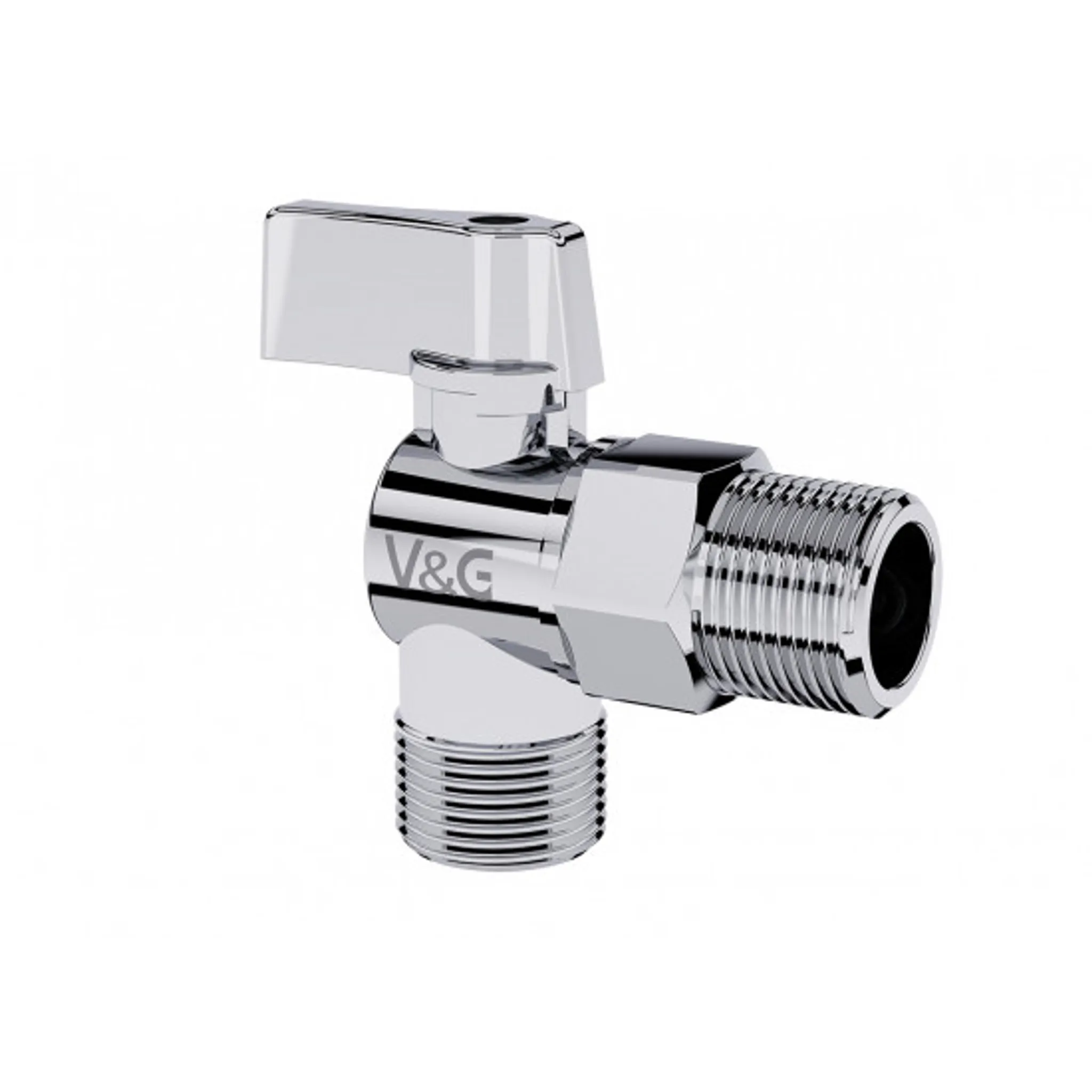Кран шаровый для сантех. приборов НР/НР 1/2"х1/2" бабочка Valogin 22 шт