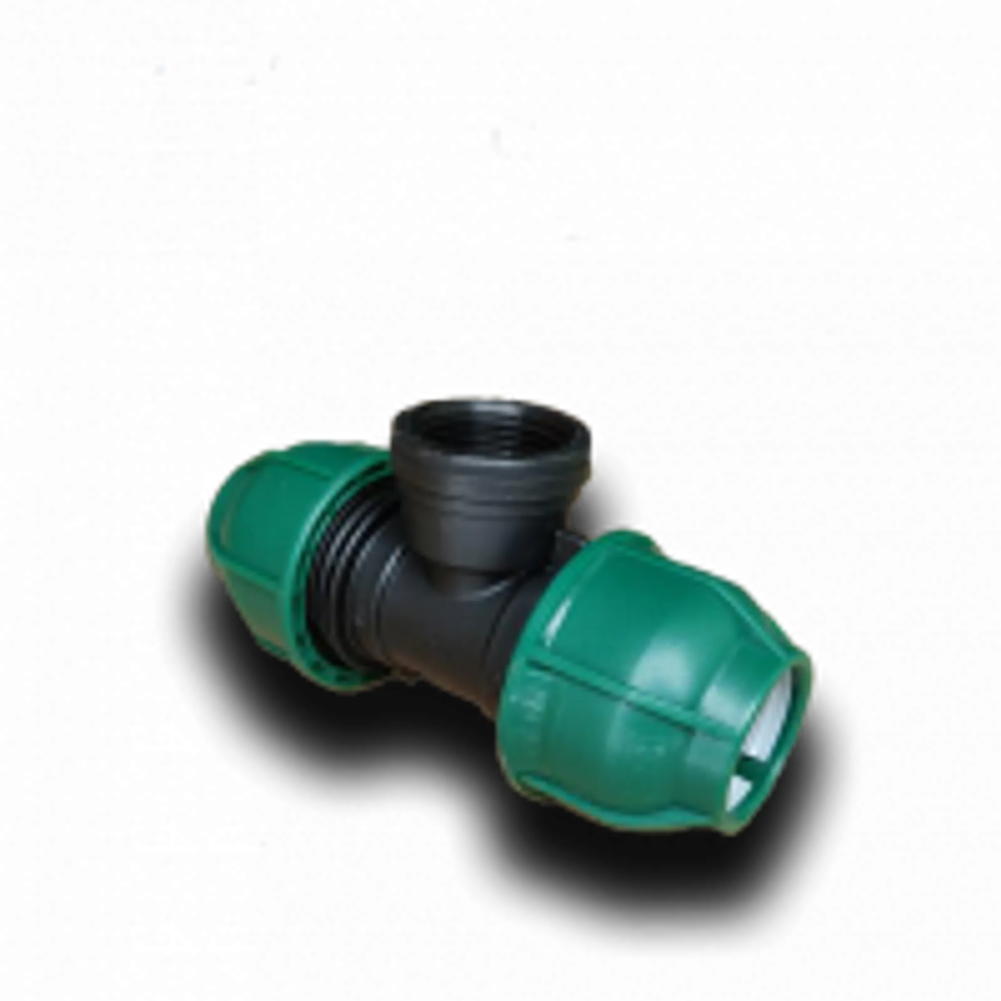 PN10 Тройник компрессионный с внутр. резьбой 16x1/2" NORMA