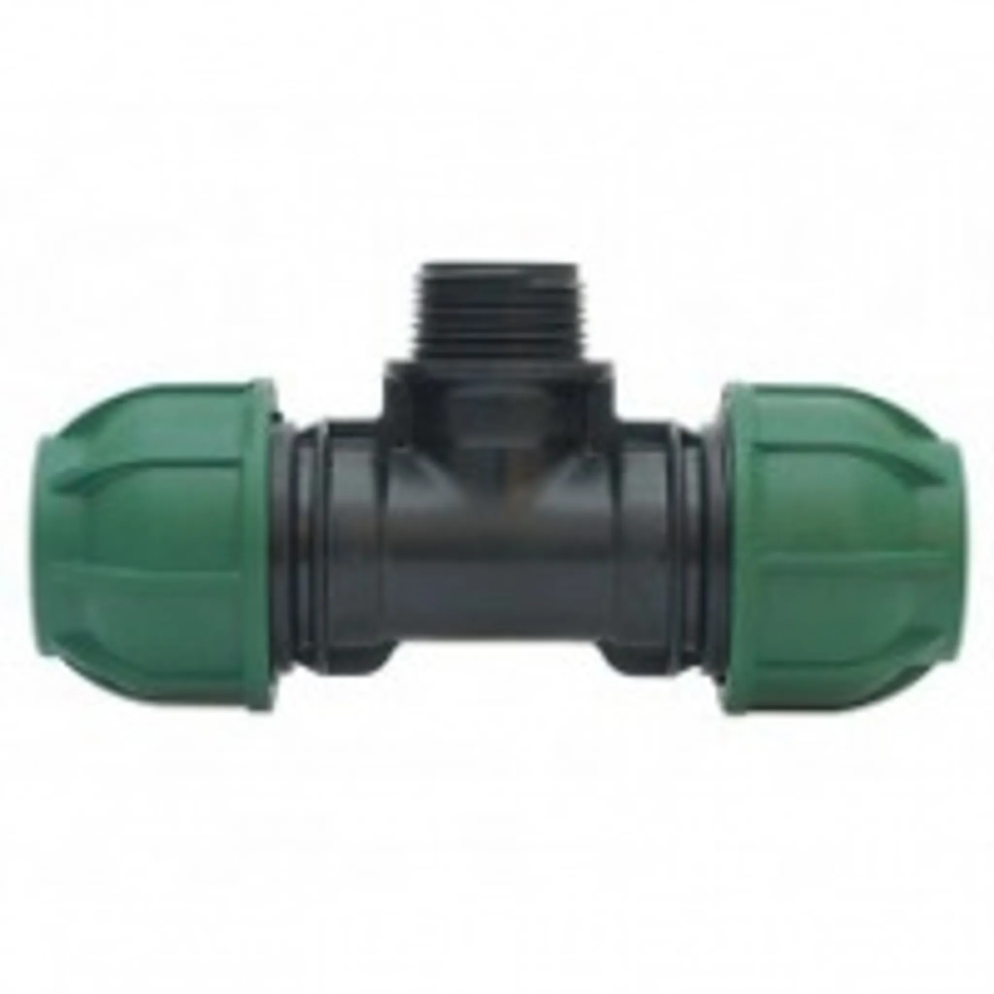 PN10 Тройник компрессионный с наружной резьбой 16x1/2" NORMA
