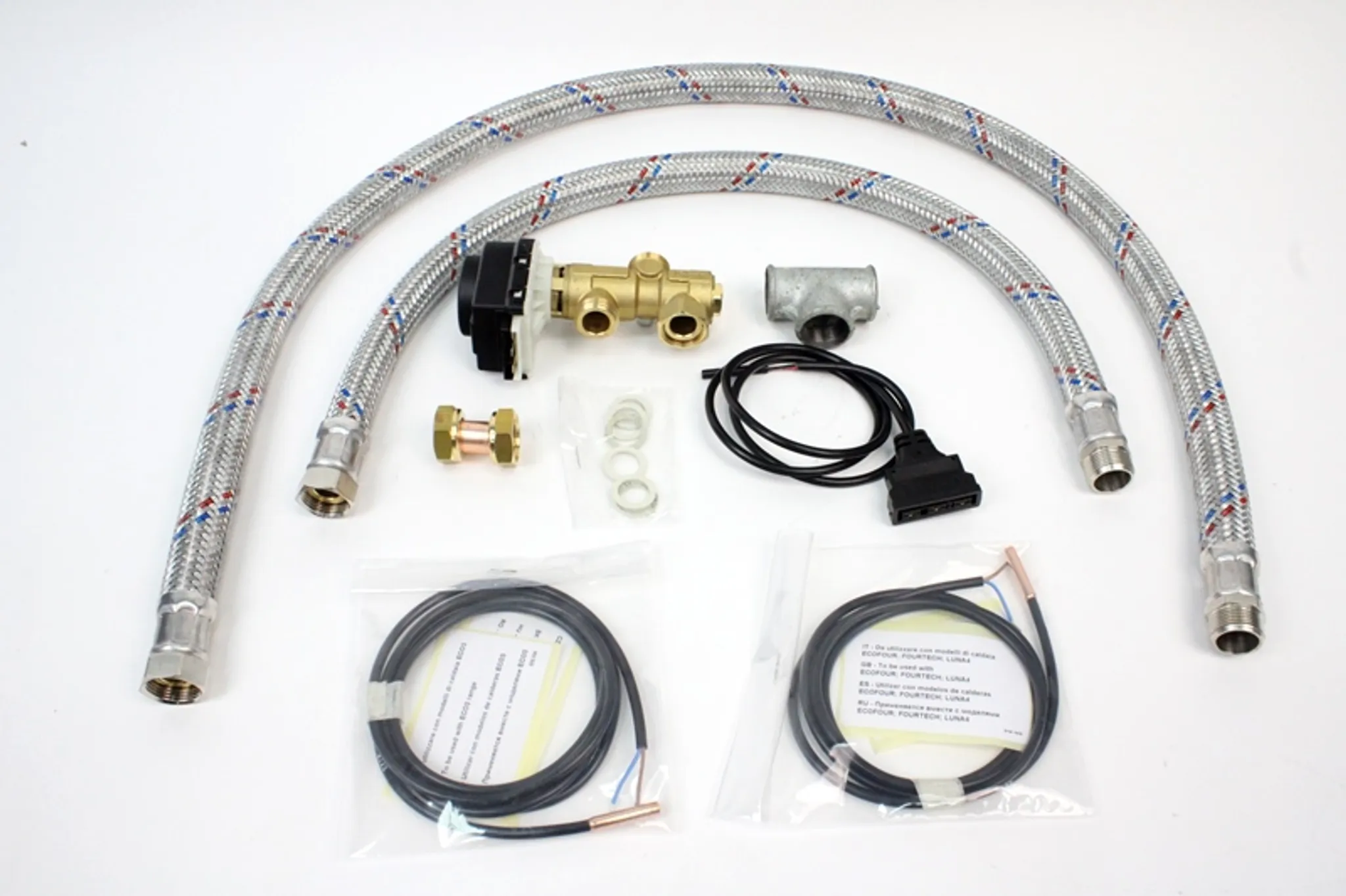 Комплект с трехходовым клапаном для присоединения бойлера к котлу (расширенный) BAXI