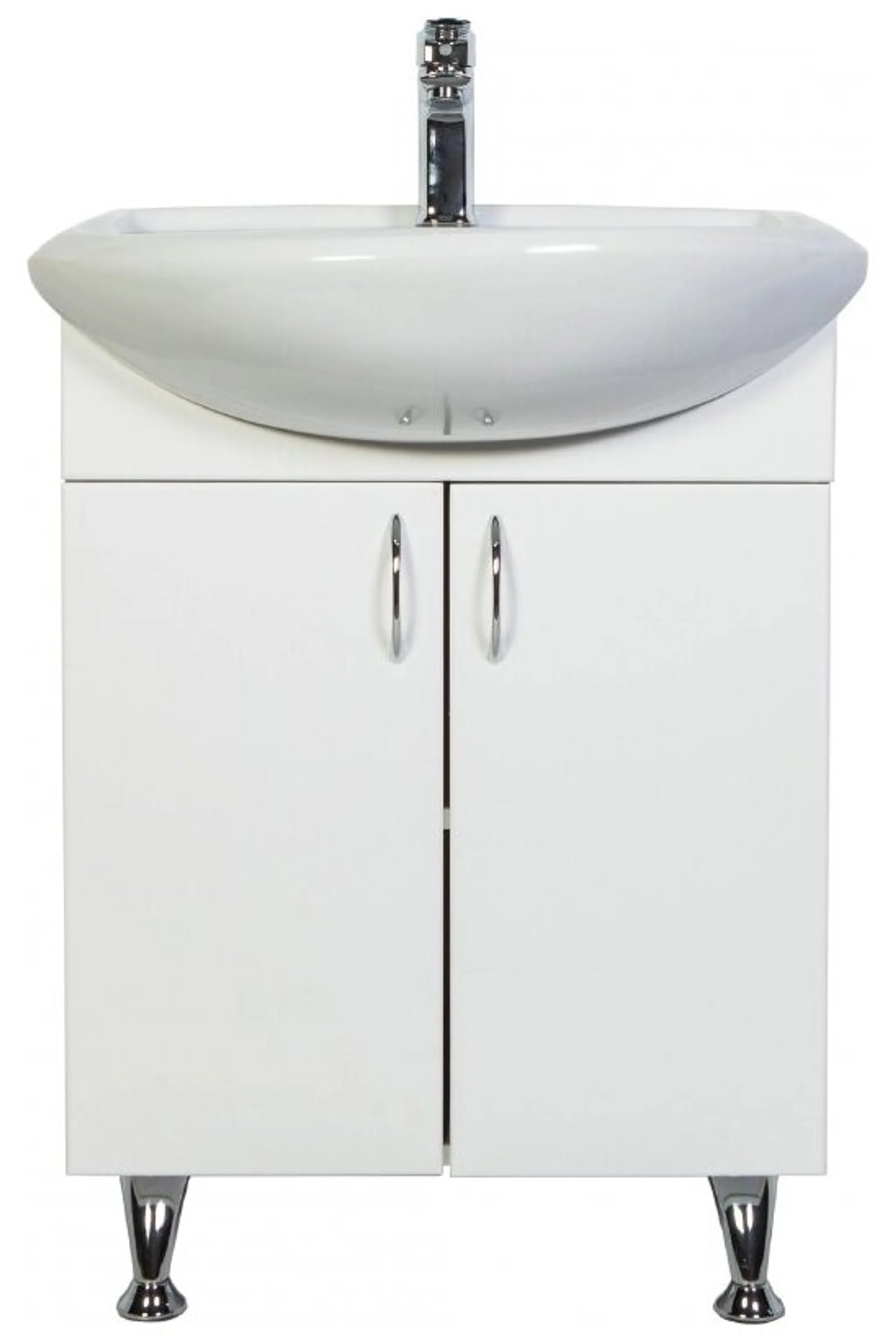 Тумба напольная Роса 50 см 2 распашных двери с раковиной ORANGE