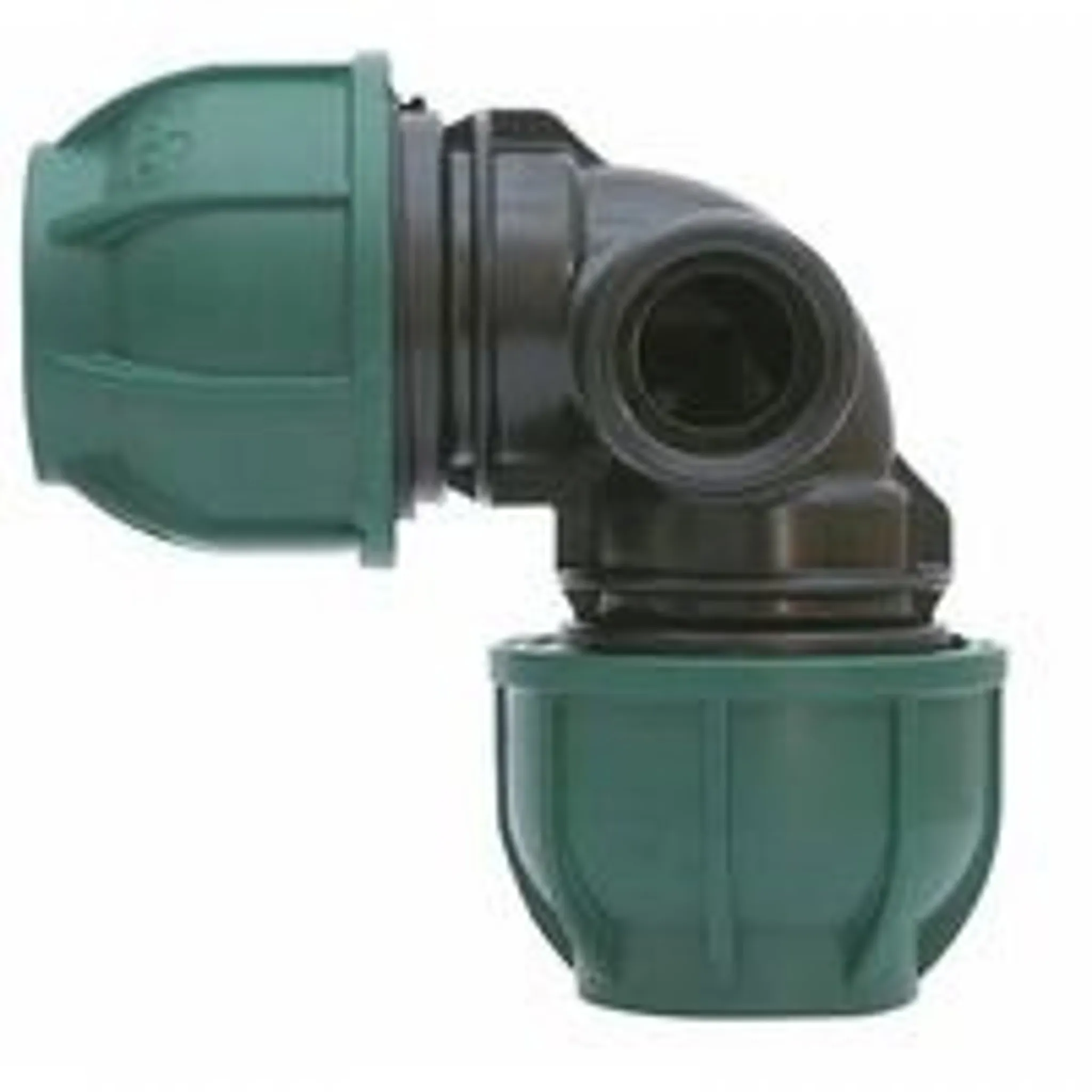 PN10 Тройник компрессионный угловой 20x1/2" NORMA
