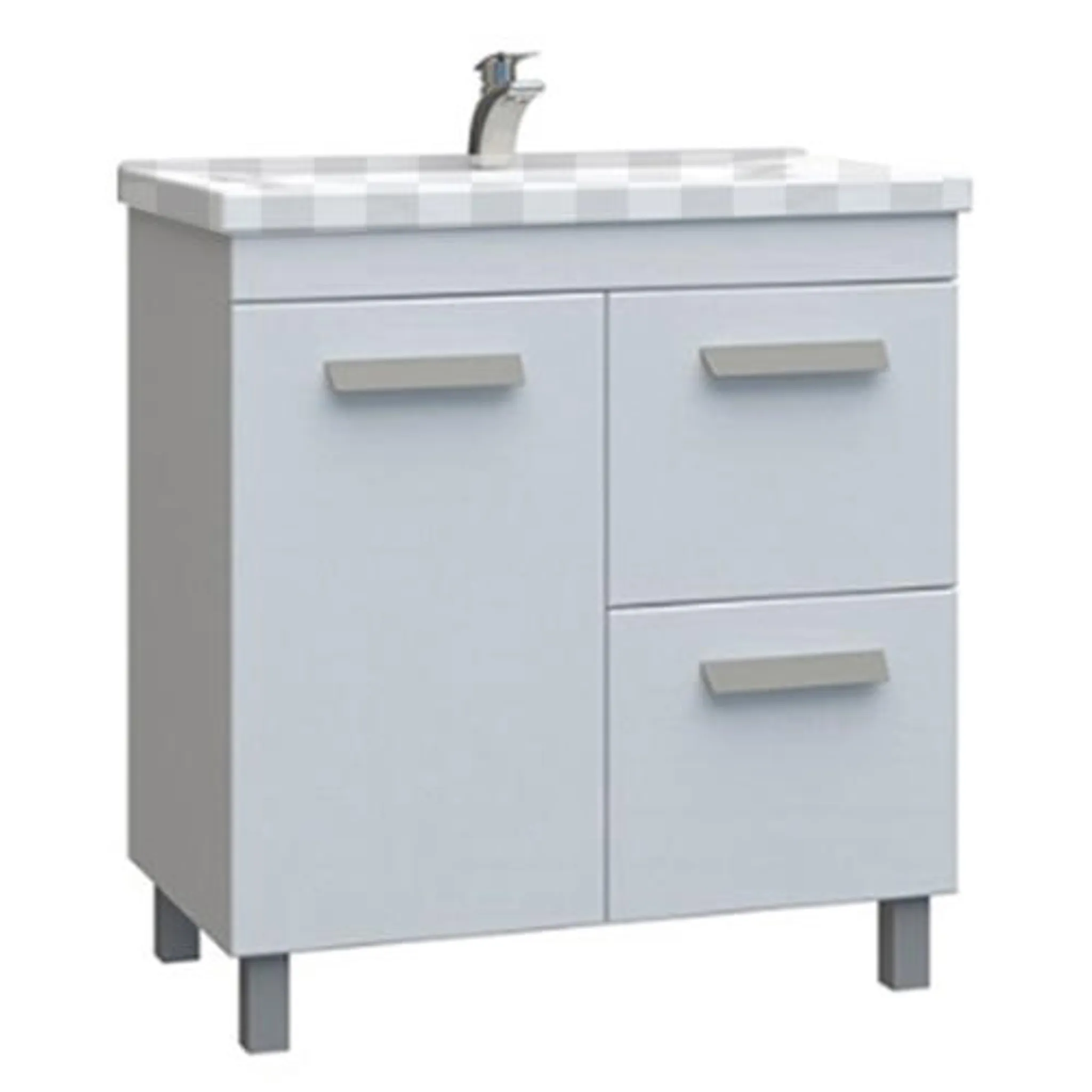 Тумба Nova 2 70 напольная 2 ящика 1 дверца под умывальник Миранда VIGO