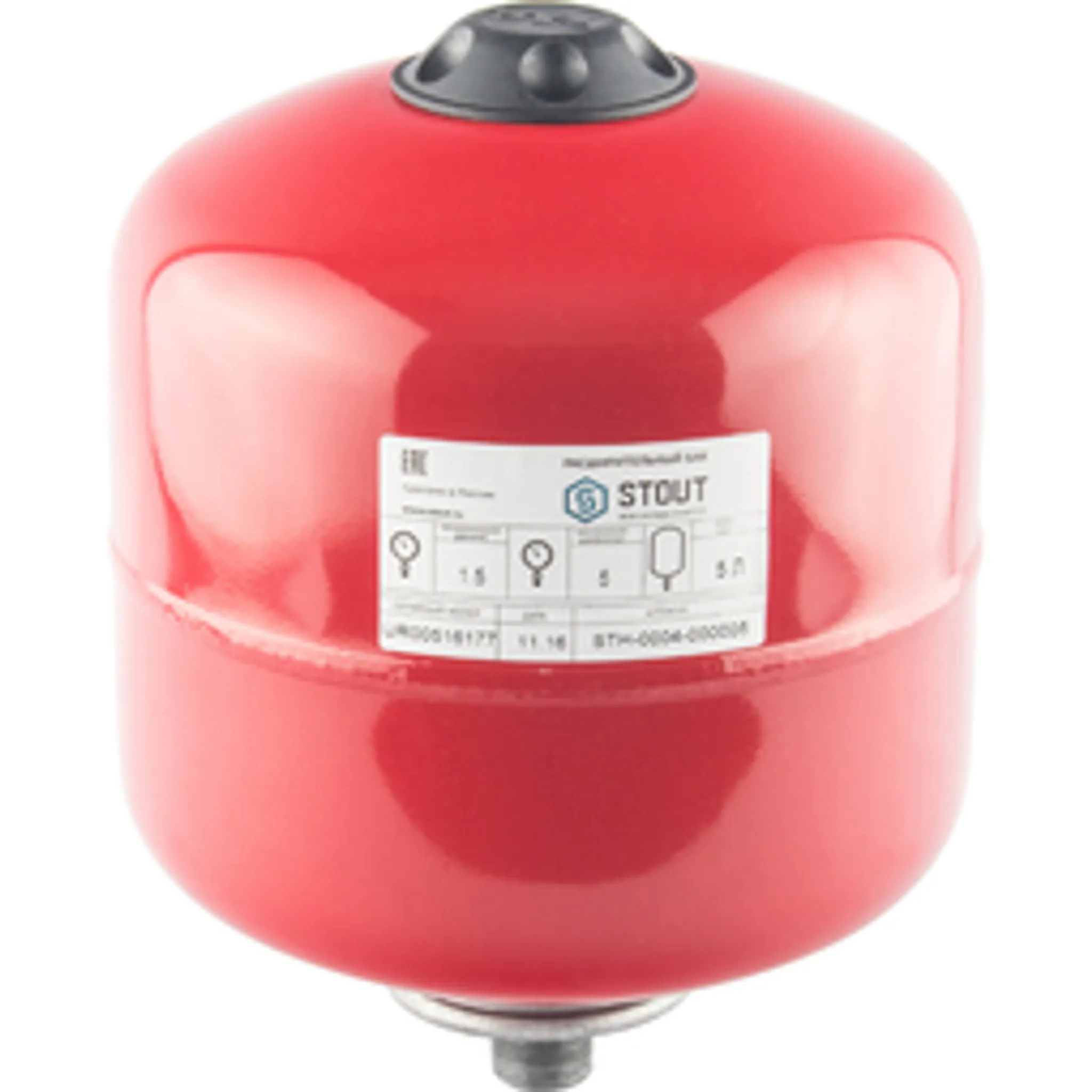 Бак мембранный для отопления 5 л. STOUT