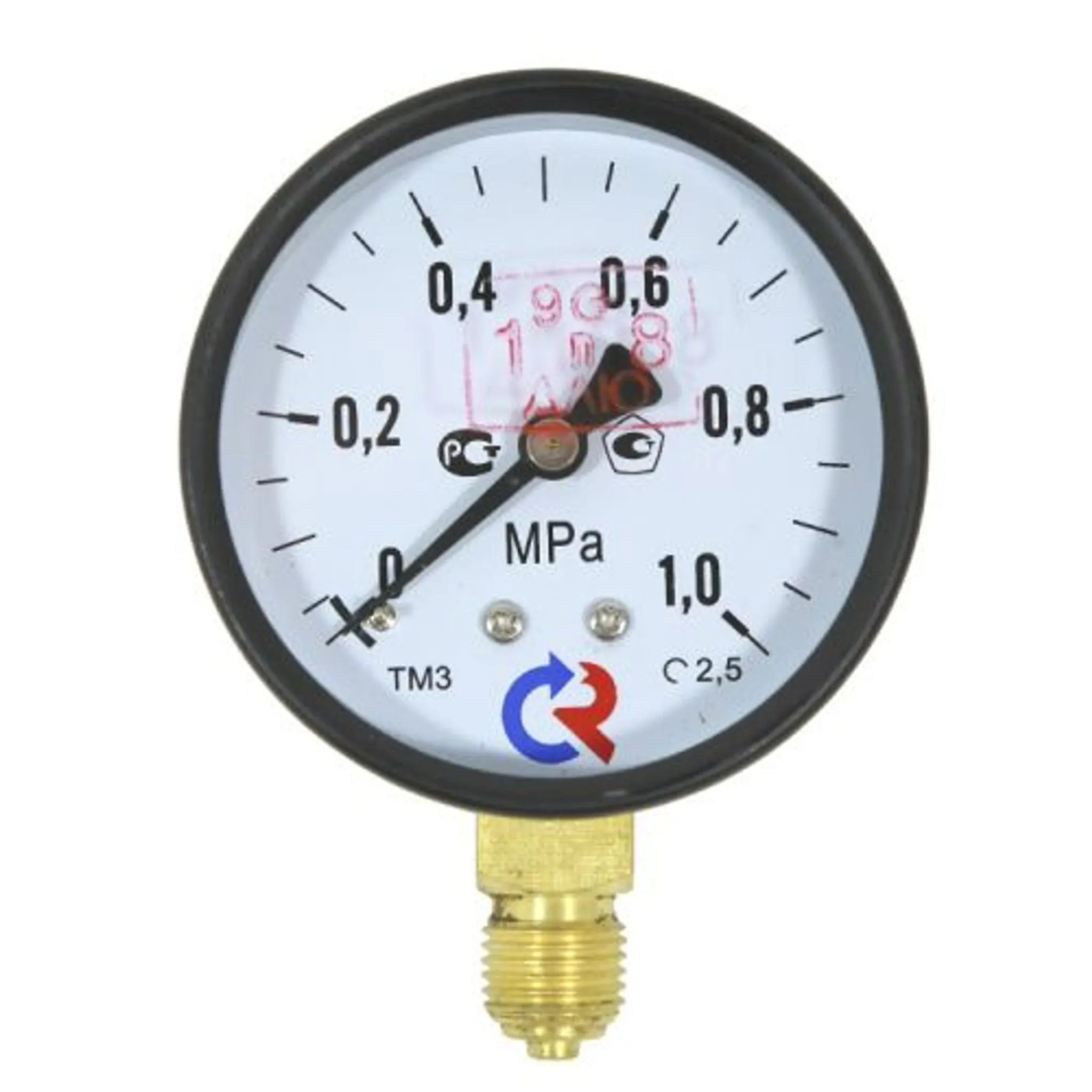 Манометр радиальный 63 мм 6 bar 1/4" ТМ-310Р.00 РОСМА