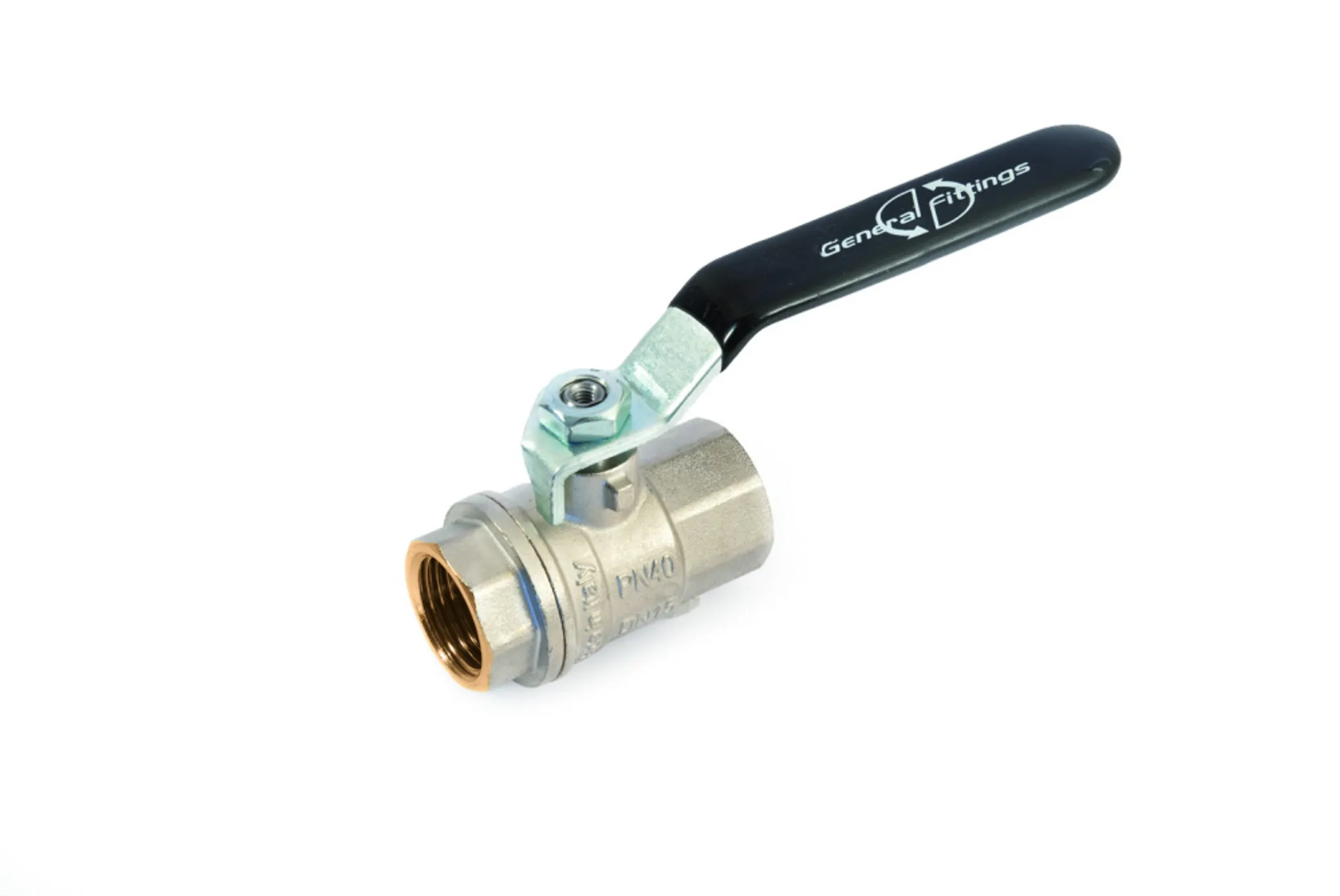 Кран шаровый полнопроходной 3" г/г ручка GF