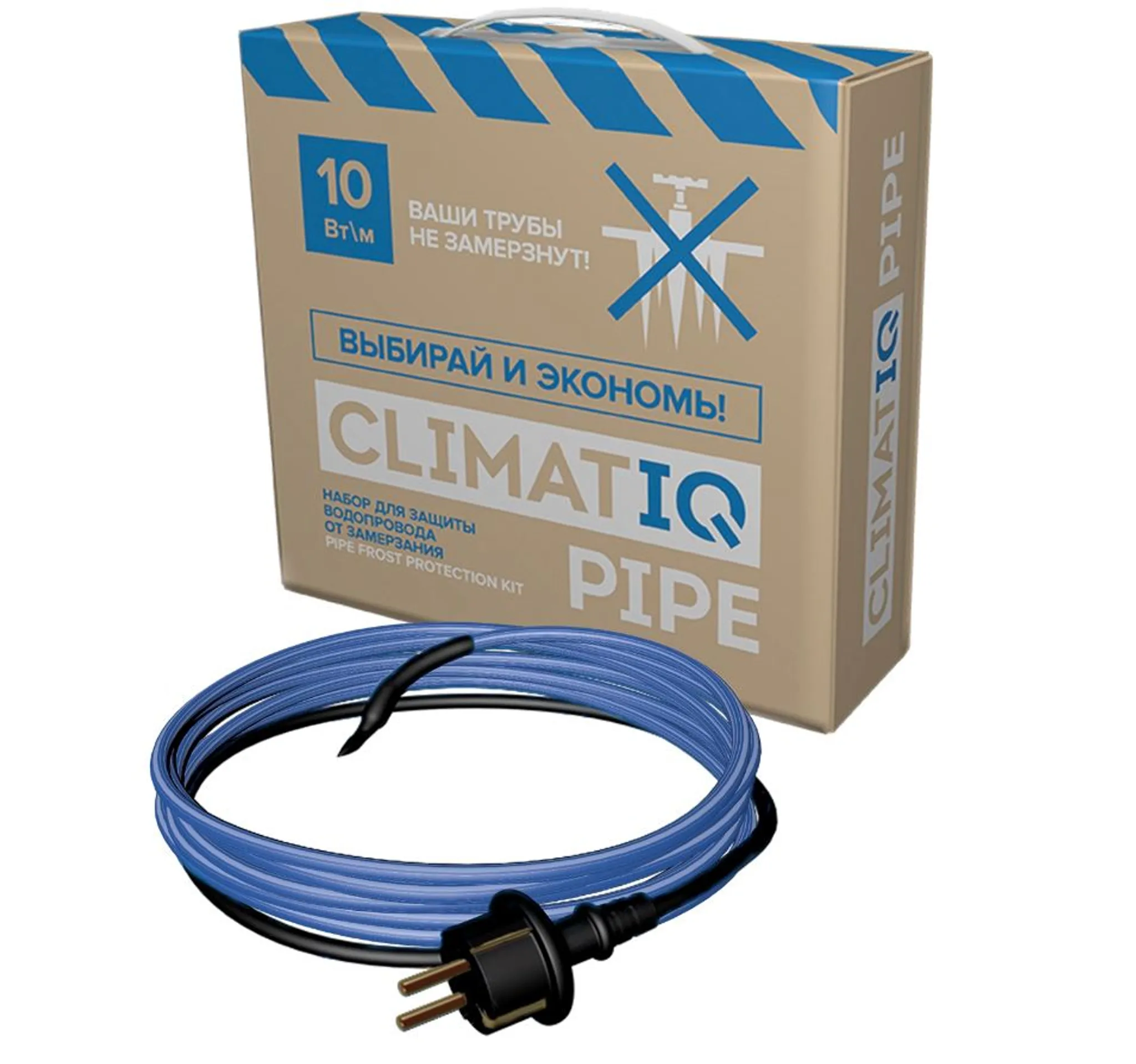 Комплект для обогрева труб CLIMATIQ PIPE 3 м.