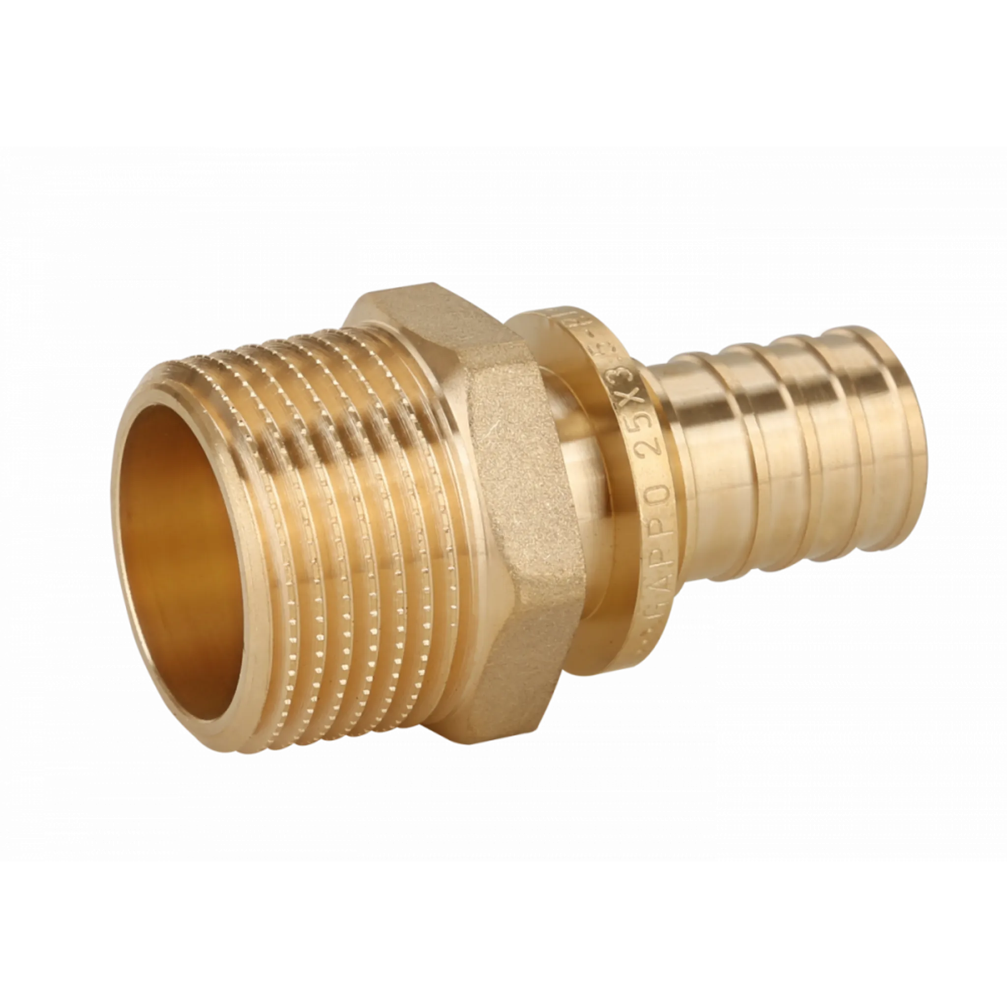 Муфта аксиальная НР 20х1/2" GAPPO /140/10 шт.уп/